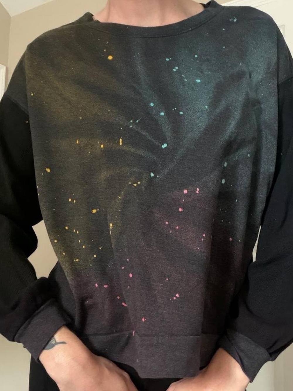 Paint Splatter Crewneck